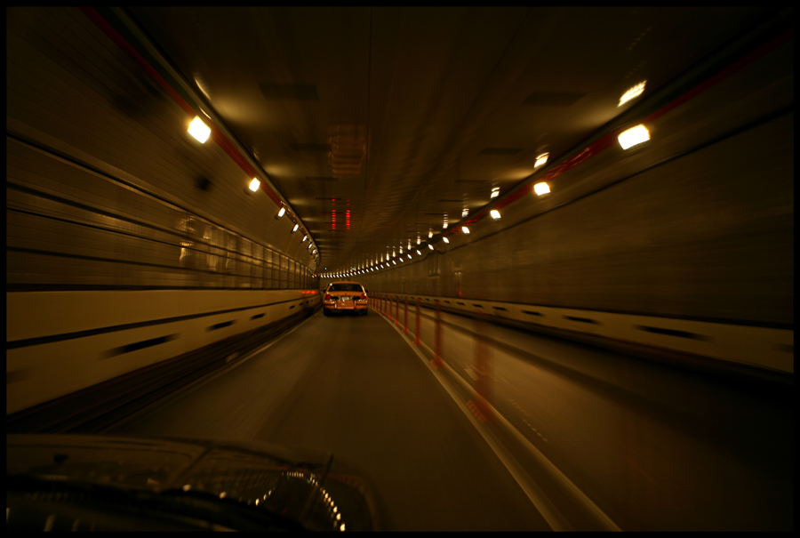 Driving under the city